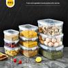 Large Capacity Double-Layer Transparent Fruit Storage Box with Drain - Food-Grade Plastic