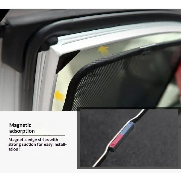 For Volvo XC60 MK1 2009~2017 2010 2011 2012 2016 Magnetic Window Curtains Sunshade Shading Privacy Shading Visor Car Auto Part