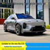 Compatible with 25 NIO EC6 models, the Pluto kit includes a front lip with lights, rear lip, rear spoiler, top spoiler, wheel arches, and side skirts.