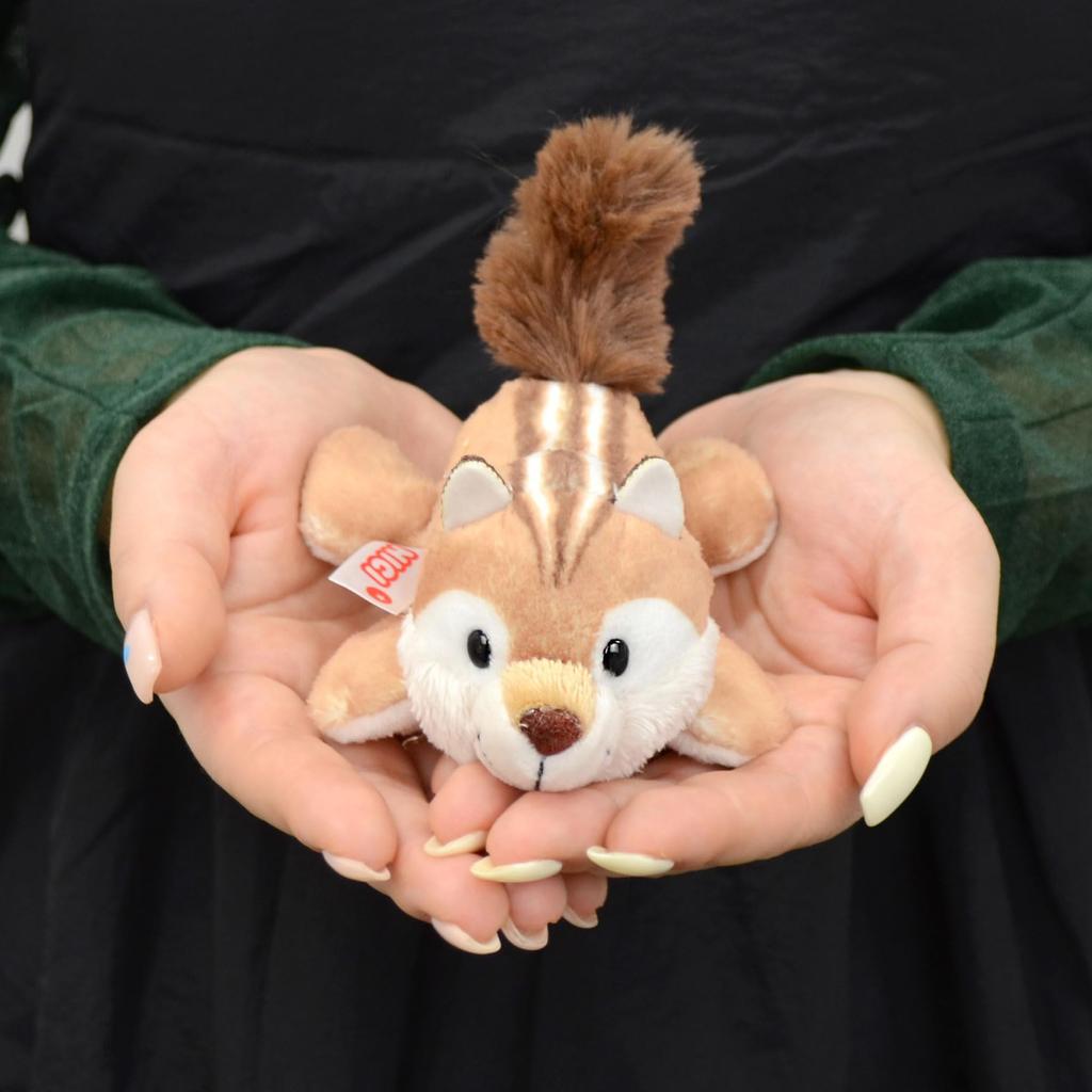 [NICI] Magnet Niki FF2024 Chipmunk JoJo 12cm Magnet Plush Toy Brown