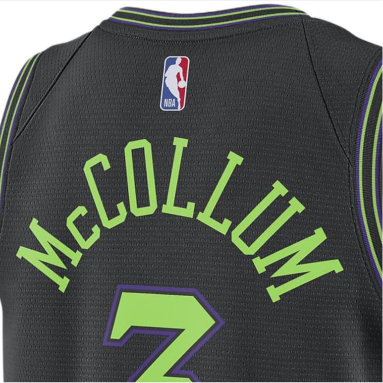 Nike Dri-Fit Alphanumeric Print Colorblock Basketball Tank City Edition Season 2023/24 Men Tops Black DX8511-010