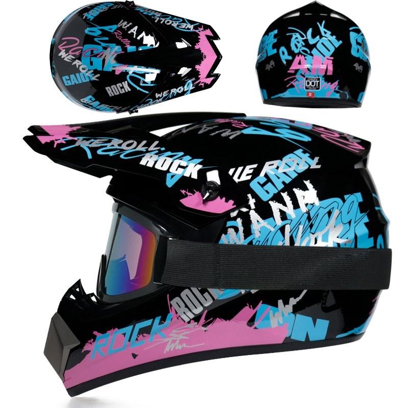 Off Road Motorcycle Adult Motocross Helmet ATV Dirt Bike Downhill MTB DH Racing Helmet Cross Helmet Capacetes DOT Moto