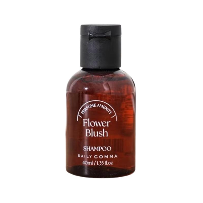 Dailycomma Perfume Amenity Shampoo 40ml – Gently Cleansing Perfumed Shampoo, Rich Foam, Travel & Hotel Size for Daily Hair Care 40 ml