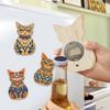 Wooden Magnetic Bottle Opener Bottle Opener Diamond Painting Kit Diamond Painting Refrigerator Magnet Bottle Opener