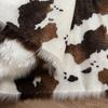 Deer Animal Leopard Printing Plush Imitation Mink Fur Fabric for DIY Coats Toys