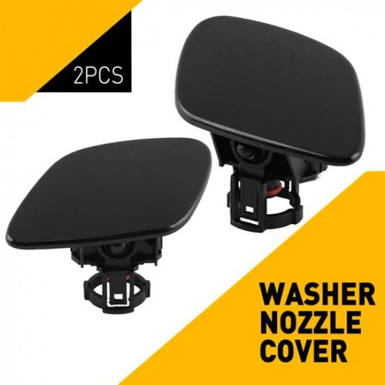 2x For RX330 Lexus RX350 Cleaning Headlamp Cap Washer Nozzle Cover Headlight
