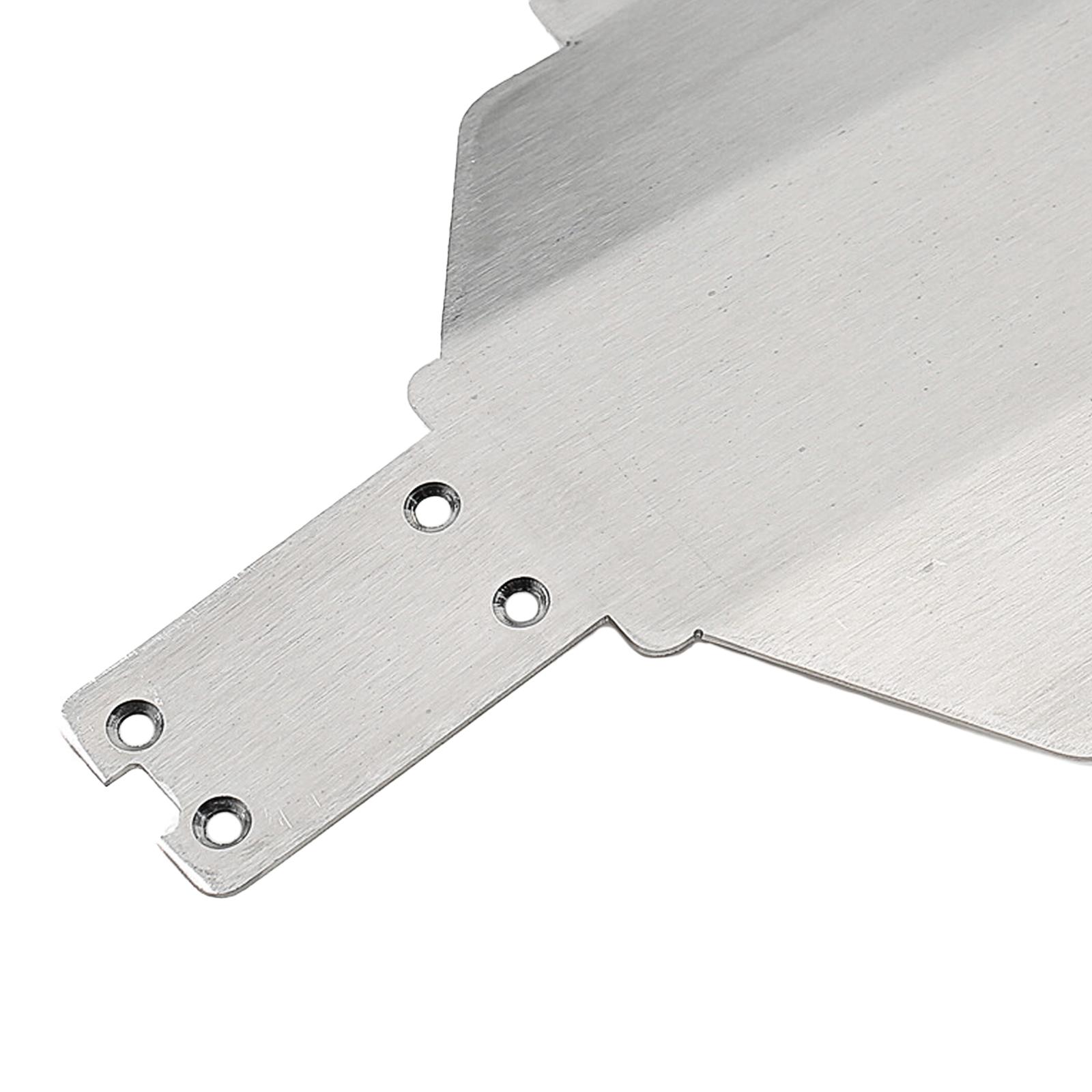 

Stainless Steel Skid Plate Chassis Armor Gearbox Protector for MJX 16207 16208 16209 16210 H16 1 16 Remote Control Car срібний