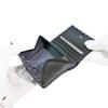 Inden Bill Compartment Coin Navy Blue with White Dragonfly [Inden-ya] Bi-fold Wallet, H, Box-type Purse, Deerskin, Lacquer, Pattern, 2204-14-008