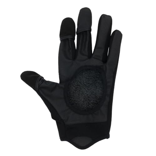 Gamakatsu Luxe Freeper Warm FC Gloves #1, Black, Size M, LE7004