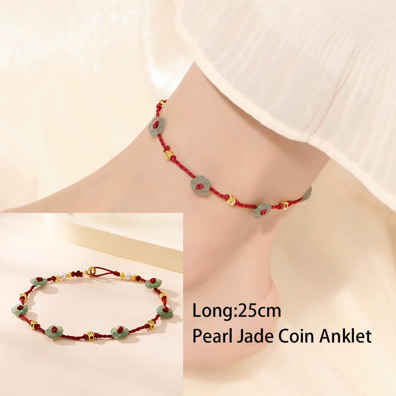 925  Silver Koi Fish Anklet Rope for Women Girl Cute Fashion Summer Jewelry Dropshipping Wholesale