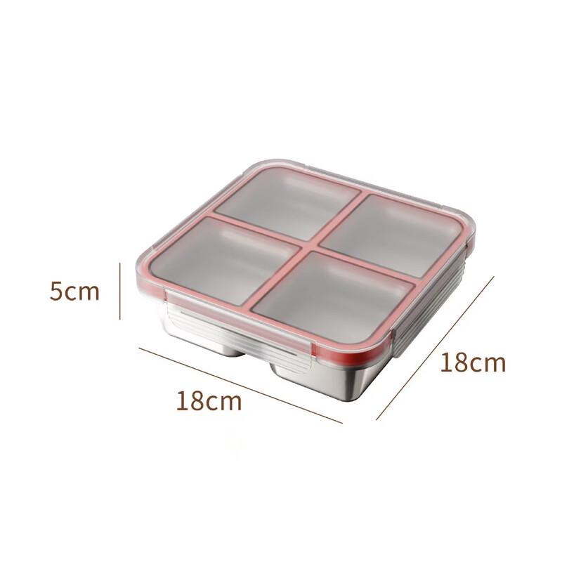 304 Stainless Steel Partitioned Lunch Box
