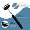 Upgraded Telescopic Back Scratcher & Exerciser – 7-Rake Stainless Steel Tool, Portable Massage Gift for Men/Women, Birthday