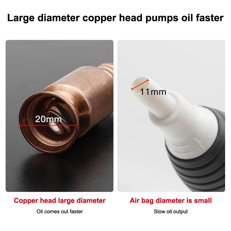 Pompe à siphon auto-amorçante 2M Valve secouante à gaz Utilisation facile pour le transfert de carburant Voiture Moto Aquarium Kit d'urgence
