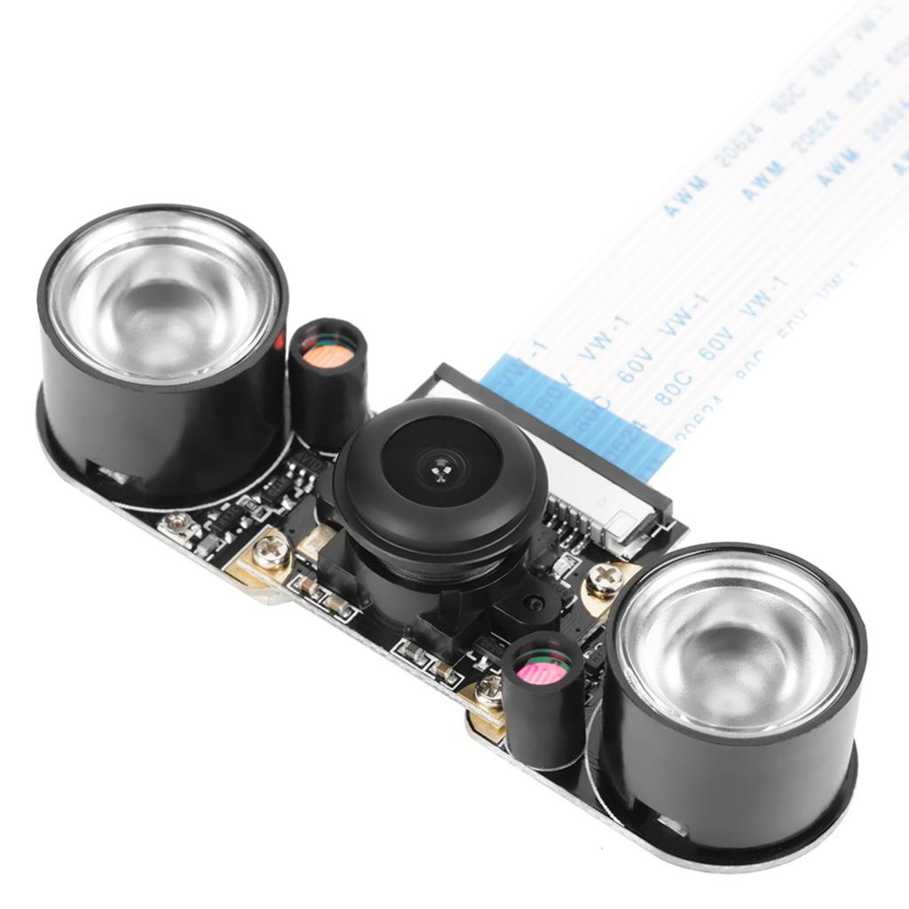 5 Million Pixels Night Vision 130 Degrees  Viewing Angle Camera Module Board For Raspberry Pi B 3 2