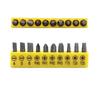 Screw Driver Ratchet Wrench 11PCS Anti-slip Handle