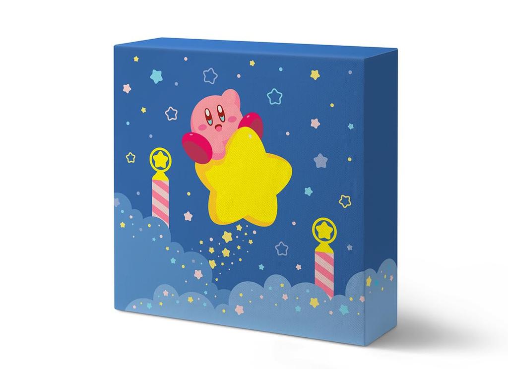 Dream Land Canvas Art X Gift Box Kirby's Glow-in-the-Dark (Warp Star)