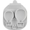 Hot Air Balloon Fondant Silicone Mould For Cake Decorating Cupcake Topper Polymer Clay Candy Chocolate Gum Paste Moulds