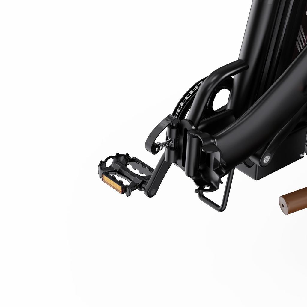 ONESPORT OT16-2 Universal City E-Bike 250W & 25km/h & 20" Road E-Bike, 48V17Ah & 100km PAS Range & Front Suspenison Long Range E-Bike