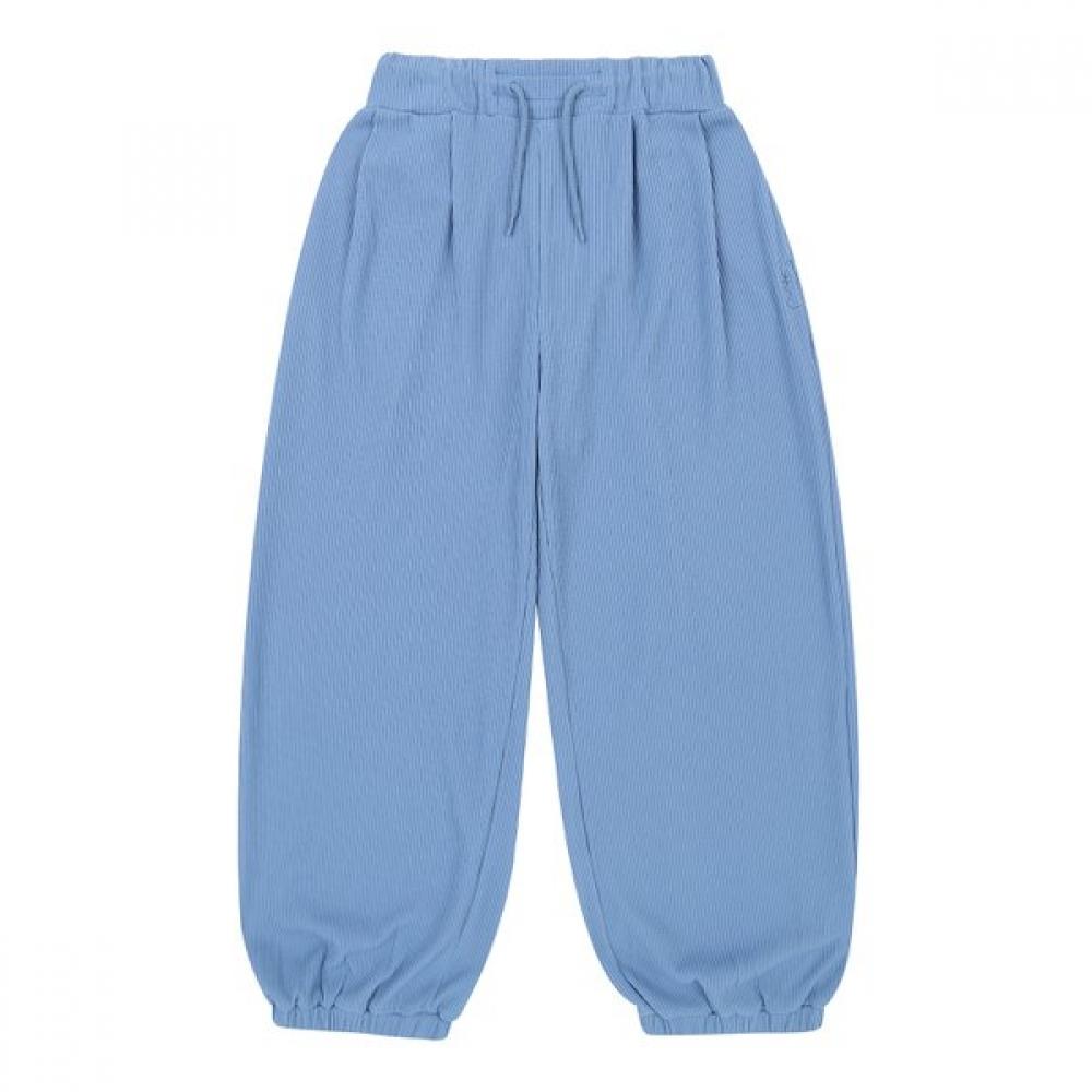 Bluetail Ribbed Wide Sky Blue Jogger Pants Azb4pt05sb 160
