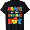 Mommy Of The Birthday Boy Game Gaming Family Matching Bday T Shirt