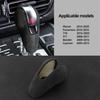 Car Gear Shift Knob Top Suede Wrap Interior Sticker Accessories Trim Cover  For Porsche Macan 95B Panamera 970 718 911