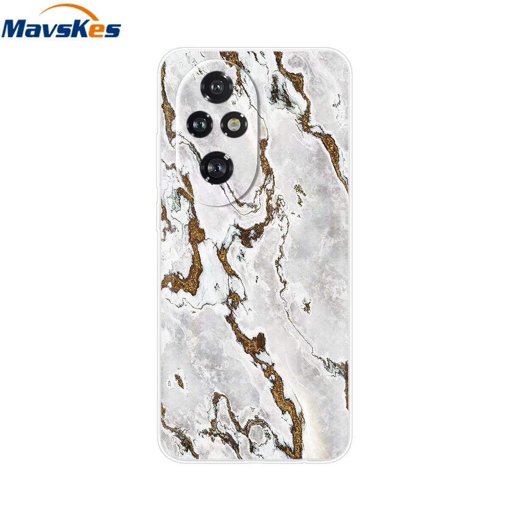 Für Honor 200 Hülle Niedliche Cartoon Silikon TPU Weiche Handyhüllen für Für Honor 200 Pro Honor200 Lite Transparente Capas Honor200