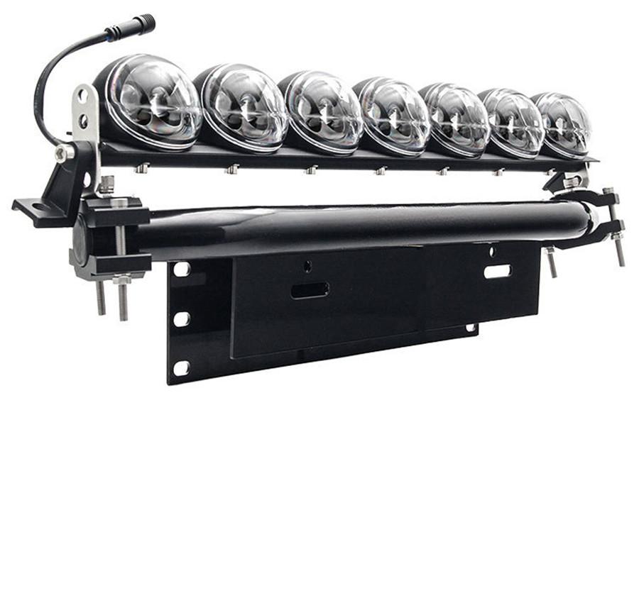 2 PCS Truck ATV Headlight Brackets 18mm-52mm Fork Mount Universal Adjustable