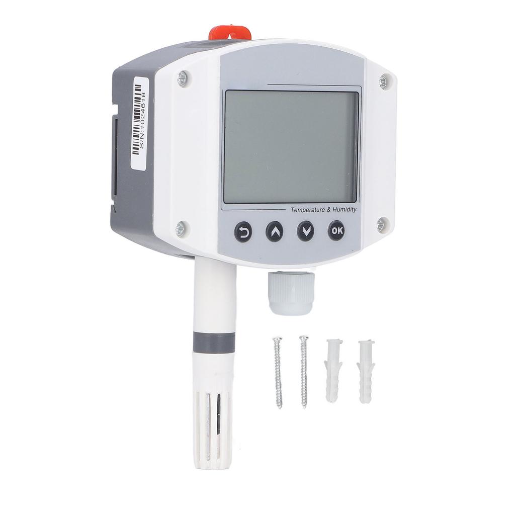 485 Temperature Humidity Transmitter High Accuracy Temperature Humidity Sensor with LCD Display 10~30V Temperature Sensor