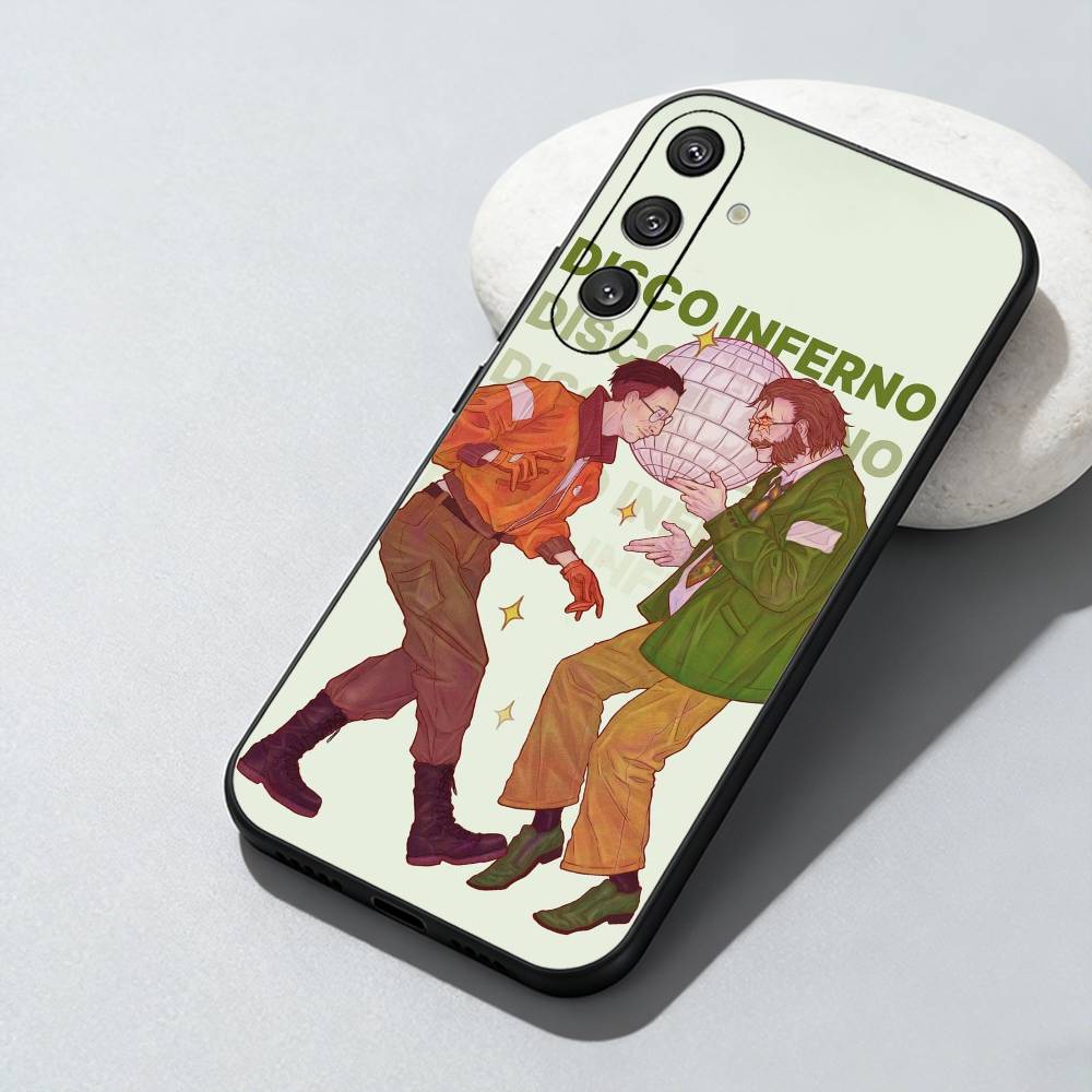 

Game D-Disco E-Elysium Phone Case For Samsung Galaxy A73,A72,A71,A70,A52,A51 Others Soft Black Cover Samsung a50 30s 50s