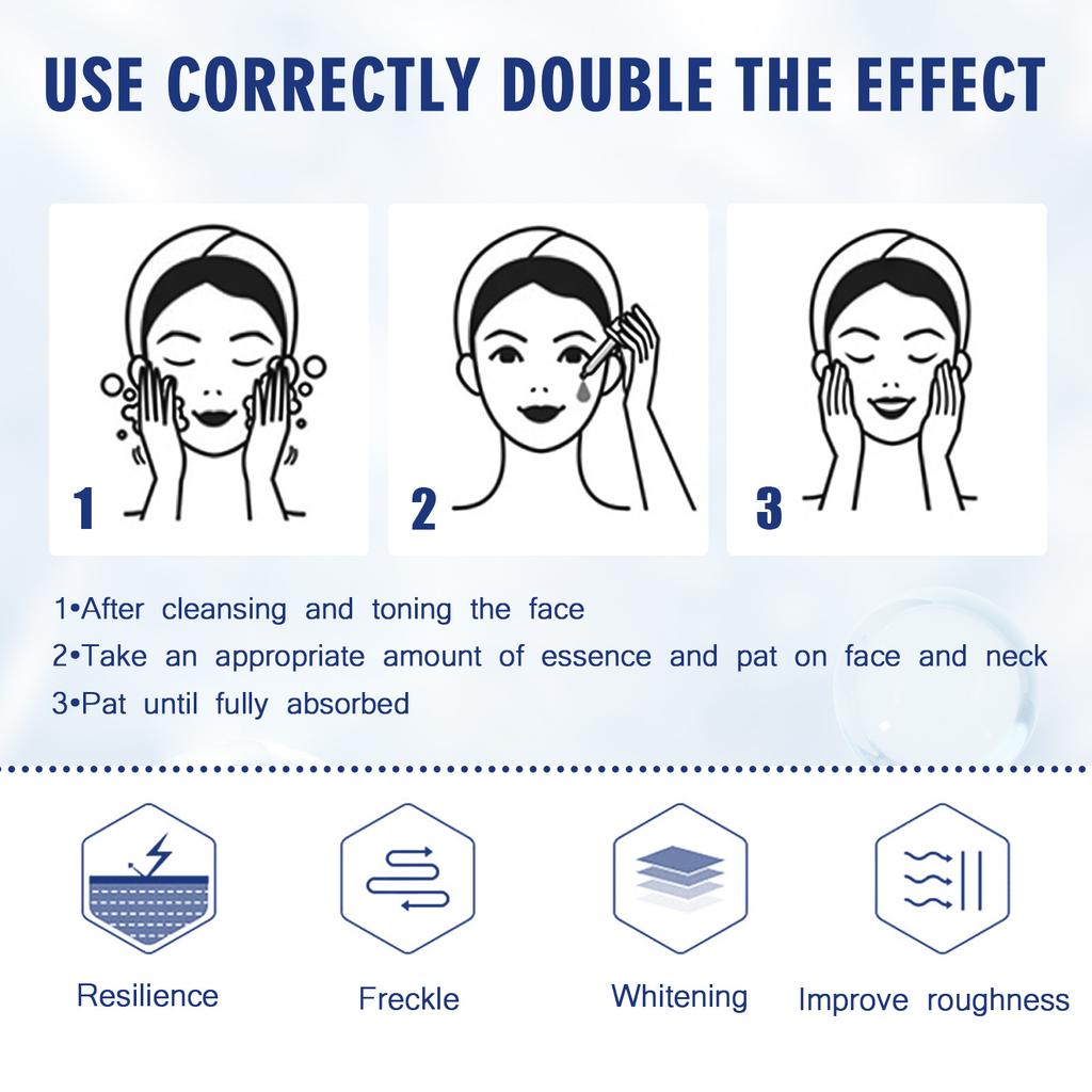 Niacinamide Brightening Blemish Fade Essence Whitening Skin Dark Spot Removal Hydrating Moisturizing Essence