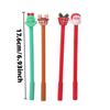 15Pcs Back to School Season Cute Bow Decorated Christmas Tree Decorative Pen, Trendy Student Stationery with Adorable Christmas Tree Topper, Smooth Wr