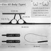 Sex Bondage Kit Sexy Breast Restraints Leather Harness Collars with Traction Chain Handcuffs Bondage Sex Toys For Adult SM Game