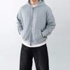 Onl Men S Crop Hoodie Jacket Gray