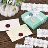 Lots 100Pcs Seal Wax Stamp Stickers Self Adhesive Round Double-Sided Adhesive Tape Wax Sealing Stamp Sticker Candle Wick Making