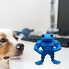 3D Printed Muscle Frog Statue PLA Standing Frog Figurine Home Office Desktop Decoration Ornament Fitness Enthusiasts Gift