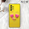 Cute Cartoons Funy Face Case For Samsung Galaxy A54 A52 A14 5G A53 A12 A13 A71 A23 A34 A33 A21s Phone Cover