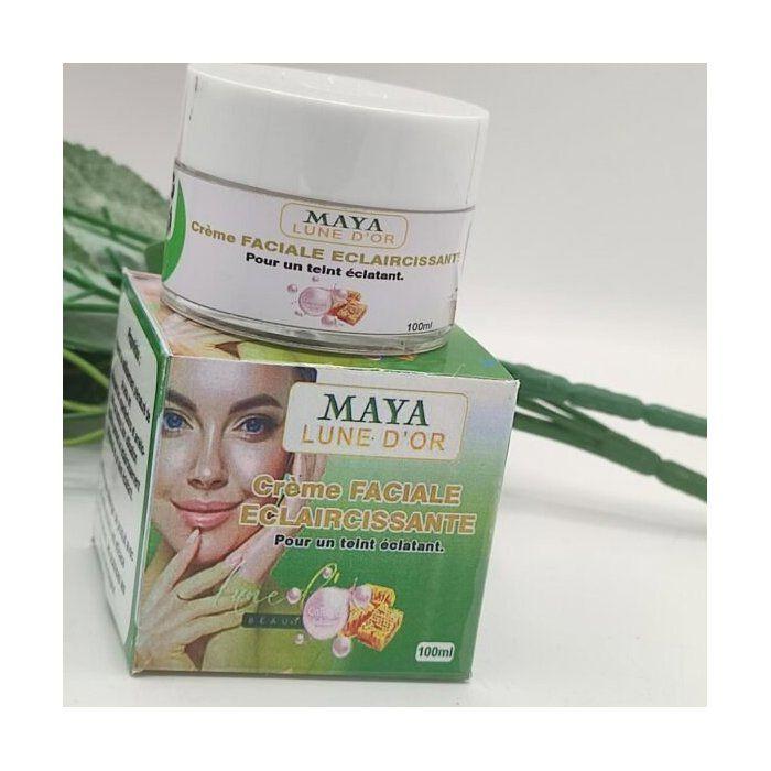 Maya Lune D’Or – Crème Visage Éclaircissante Anti-Taches | Pour Un Teint Jaune Parfait, Propre Et Sain