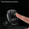 USAMS Handsfree Kit C21 With FM Transmitter, Bluetooth 5.0, Mp3, 2Xusb 3.4A Black/Black Cc115Gc01 (Us-Cc115)