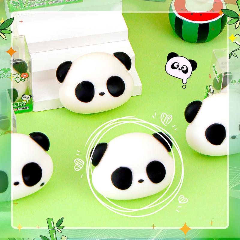 Kawaii Stationery items Aesthetic stationery supplies back to school acsesories panda Eraser drawing rubber cute things
