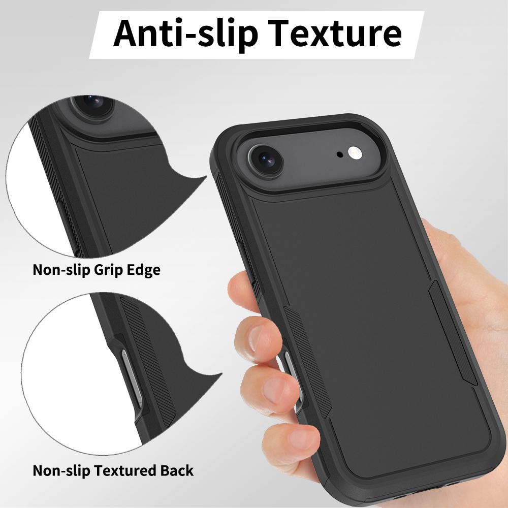 For iPhone 17 Air Case 2 In 1 PC+TPU Shockproof Phone Cover