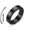 Copper Color Spinning Anxiety Rings for Men Women Star Moon Relaxing Ring 2025 Stainless Steel Anti Stress Rings Knuckle Zircon