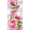 5D Needlework Diy Diamond Painting Cross Stitch Rose Diamond Embroidery Flower Vertical Print Round