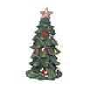 Lifelike Mini Christmas Tree Statue Resin Christmas Tree Ornaments  Home Xmas Decor