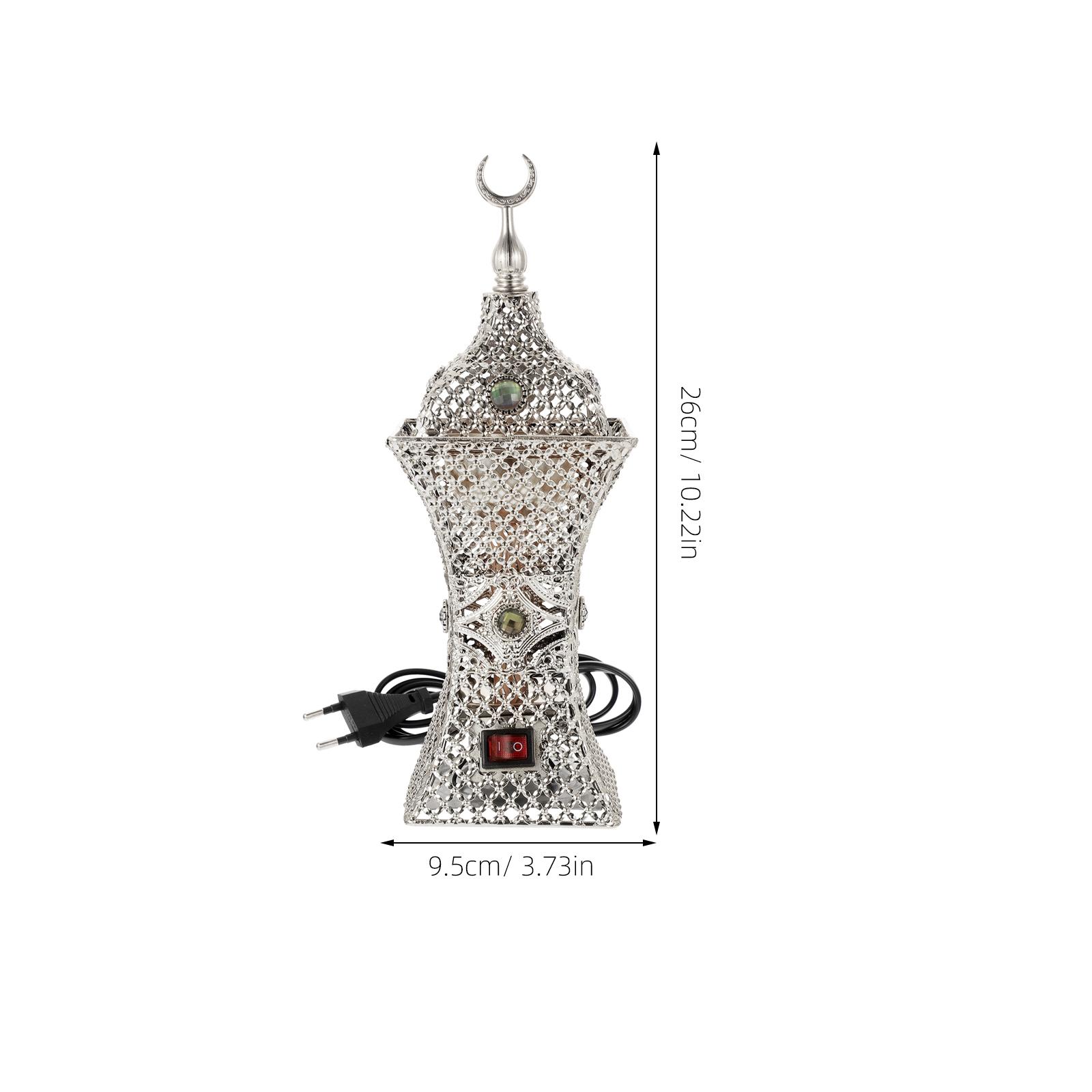 

Electric Incense Burner Plug in Arabian Style No Adapter Needed for Bakhoor Wood Incense High Temperature Aroma Therapy Burner