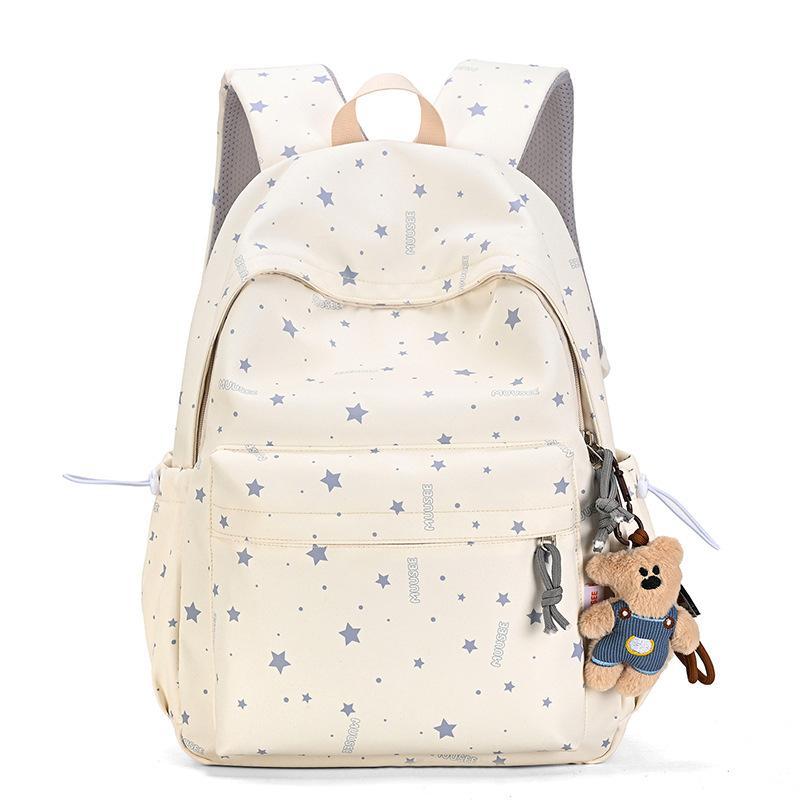 Schoolbag trendy schoolbag new star student girl high value backpack printing atmosphere large capacity commuter ins backpack