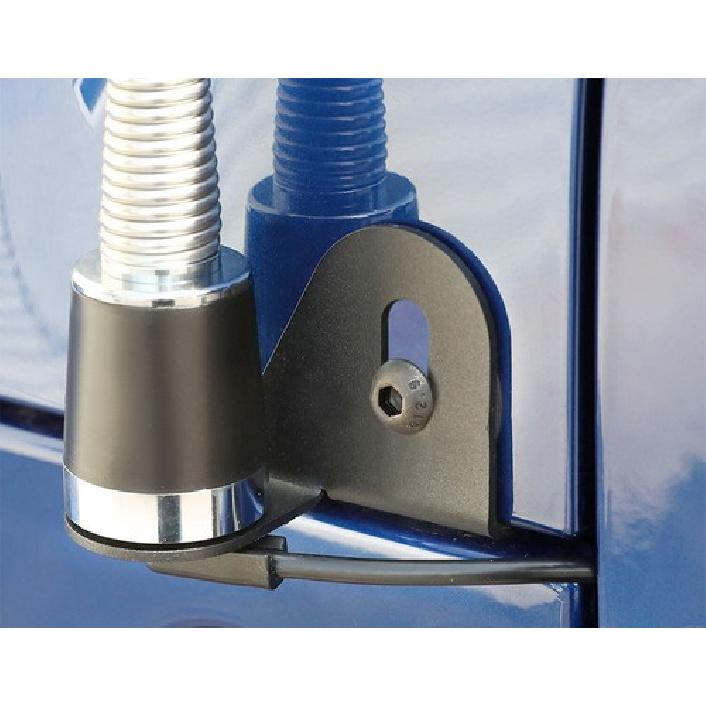 Front Driver Near Hood Side CB Antenna Mount Bracket Holder For Jeep Wrangler