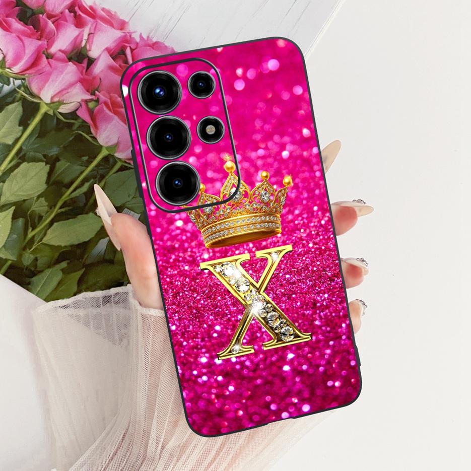 For Itel Super 26 Ultra Case S688LN Stylish Crown Letters Cover Soft Silicone Phone Case For Itel S26 Ultra Super 26Ultra Fundas