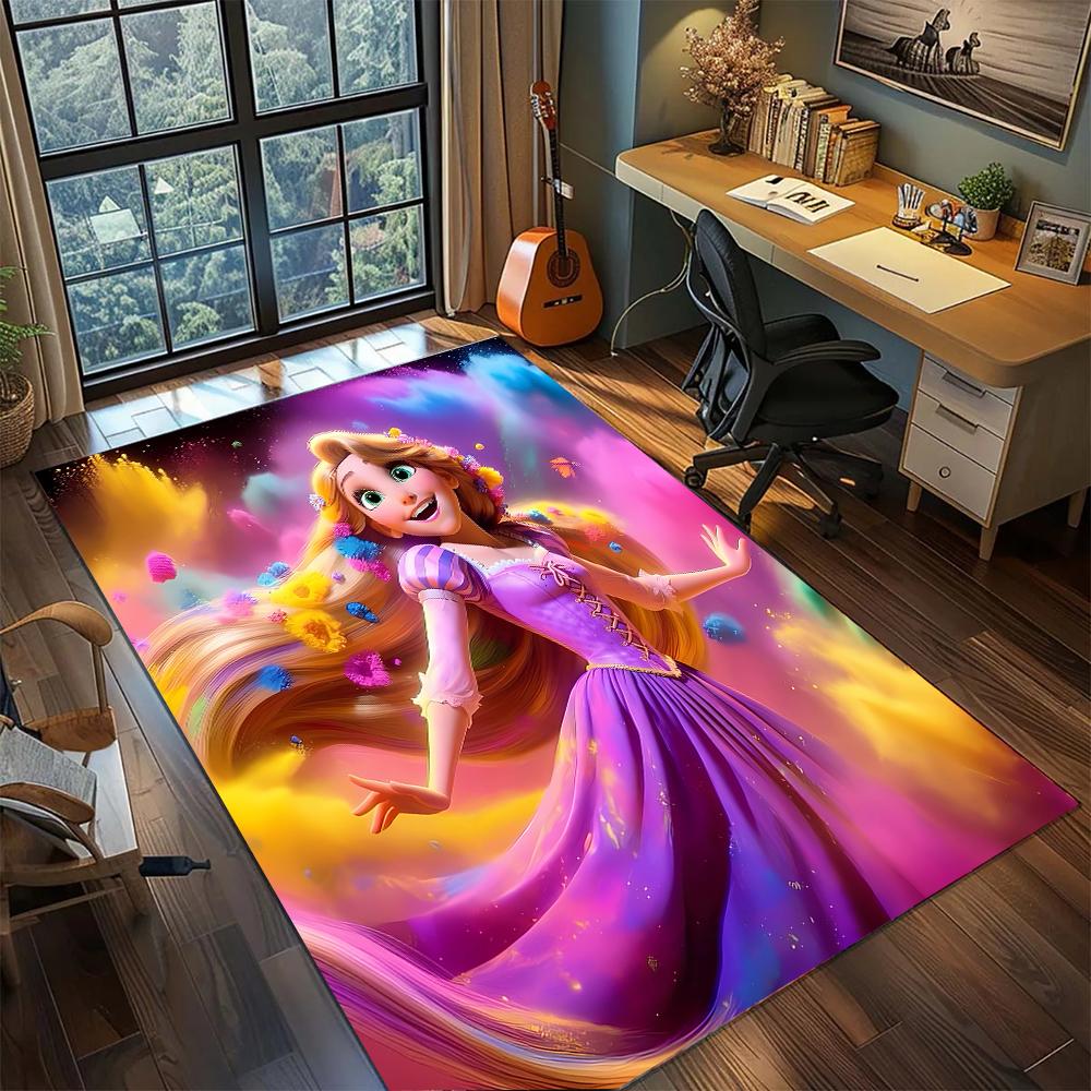 Disney Princesses: Dream Gathering Rug Carpet Large Area Rug Non Slip Washable Floor Mat Gamer Room Bedroom Home Decor