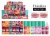 Pennyfen 6-teiliges nährendes Lippenöl-Roller-Set mit Fruchtduft