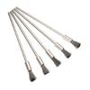 4Pcs 100mm Steel Wire Wheel Brushes 3mm Shank Polishing Brush Rotary Tool Home